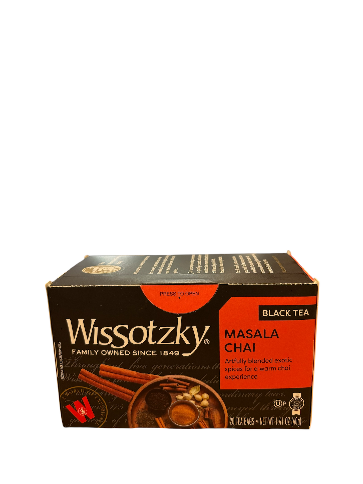 Masala Chai Black Tea - Wissotzky