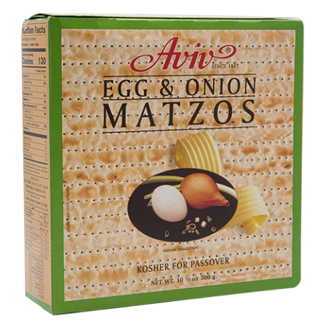 Egg & Onion Matza