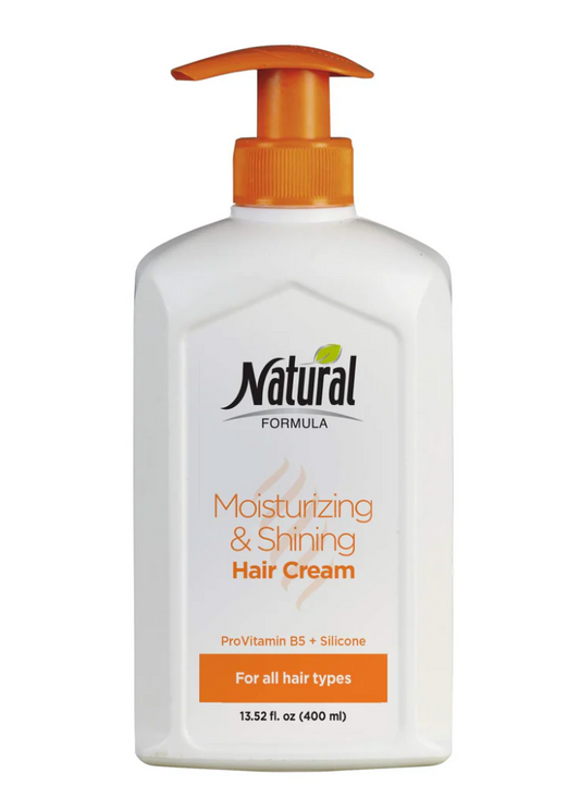 Natural Formula Hair Moist & Styling Cream with Silicon - Orange Pump 400ml