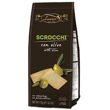 Laurieri Scrocchi Crackers - Olives