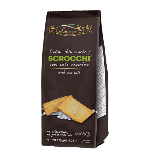 Laurieri Scrocchi Crackers With Salt